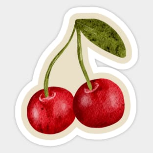 Cherry on top Sticker